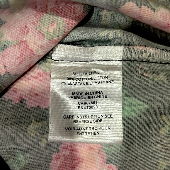 NEW!! PARISIAN FLOWER PRINT OPEN BACK WOMEN SUMMER DRESS SIZE: L NWOT - Picture 5 of 5